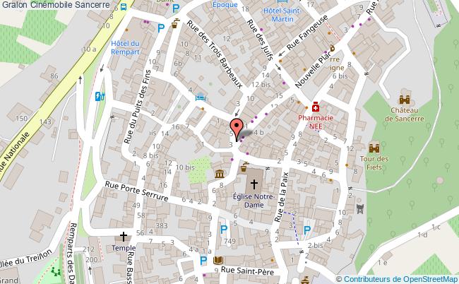 plan Cinémobile Sancerre