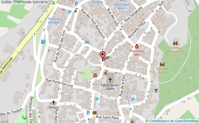 plan Cinémobile Sancerre