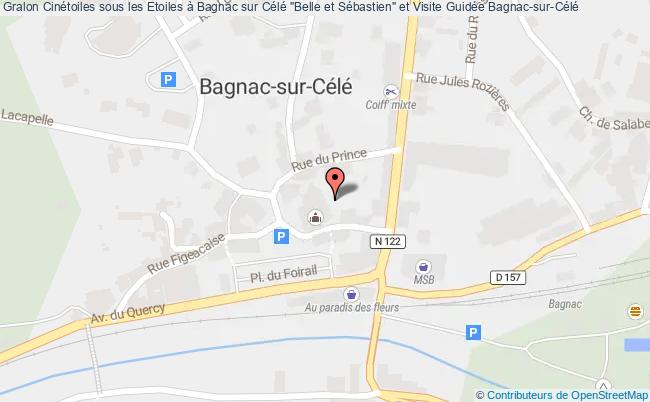 plan Cinétoiles Sous Les Etoiles à Bagnac Sur Célé "belle Et Sébastien" Et Visite Guidée Bagnac-sur-Célé