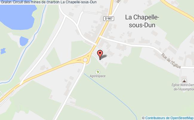 plan Circuit Des Mines De Charbon La Chapelle-sous-Dun