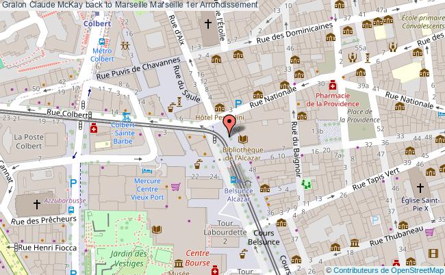 plan Claude Mckay Back To Marseille Marseille