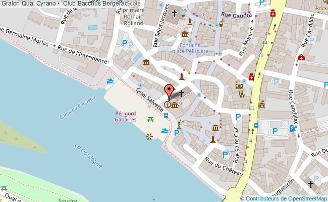 plan Club Bacchus Bergerac