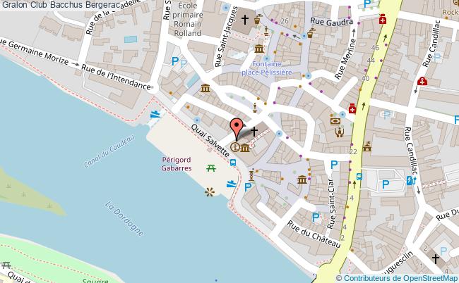 plan Club Bacchus Bergerac