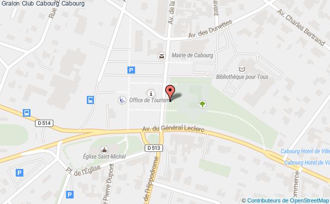 plan Club Cabourg Cabourg