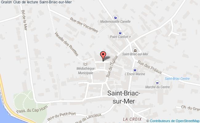 plan Club De Lecture Saint-Briac-sur-Mer