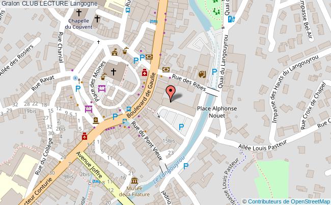 plan Club Lecture Langogne