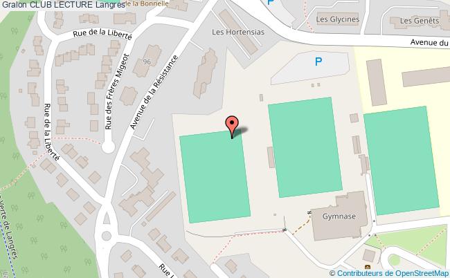 plan Club Lecture Langres