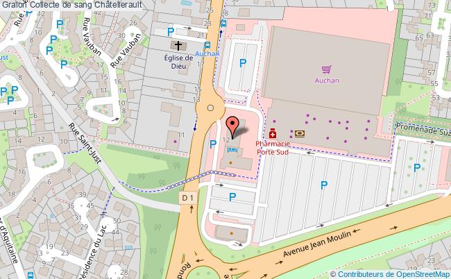 plan Collecte De Sang Châtellerault