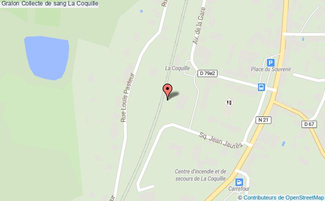 plan Collecte De Sang La Coquille