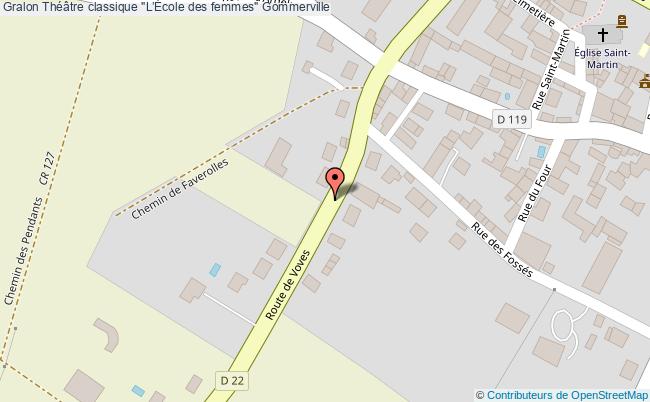 plan Comédie - "boulevard Du Boulevard" Gommerville