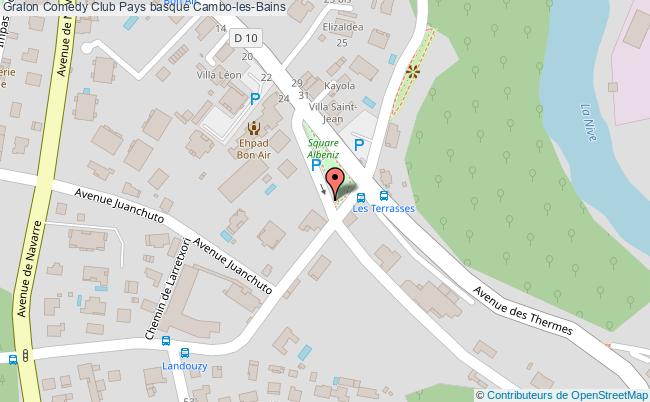 plan Comedy Club Pays Basque Cambo-les-Bains