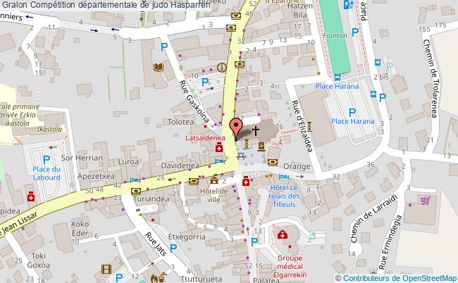 plan Compétition Départementale De Judo Hasparren