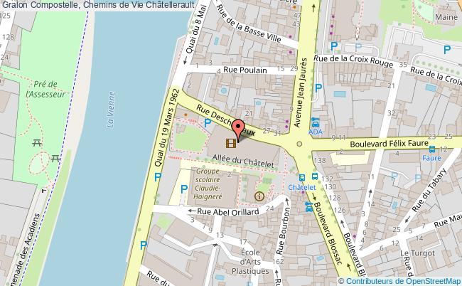 plan Compostelle, Chemins De Vie Châtellerault