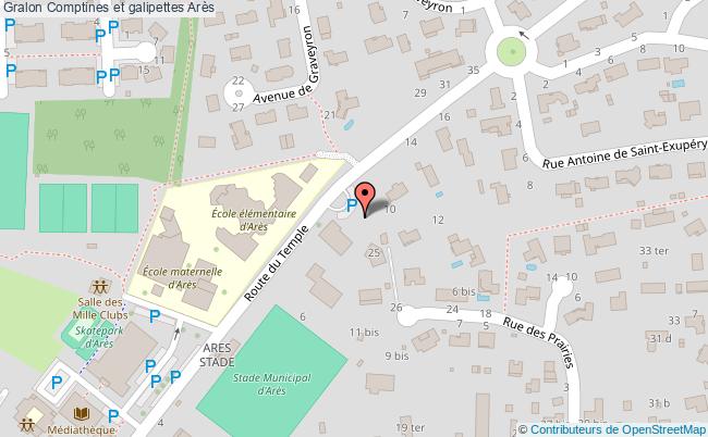 plan Comptines Et Galipettes Arès