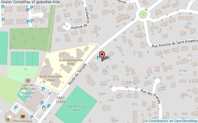 plan Comptines Et Galipettes Arès