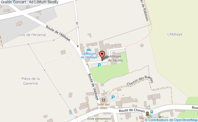 plan Concert : Ad Libitum Seuilly