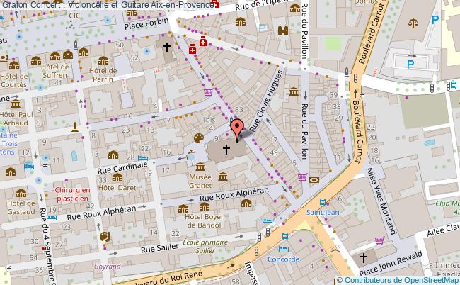 plan Concert : Violoncelle Et Guitare Aix en Provence