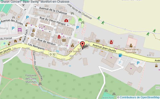 plan Concert" Biper Swing" Montfort-en-Chalosse