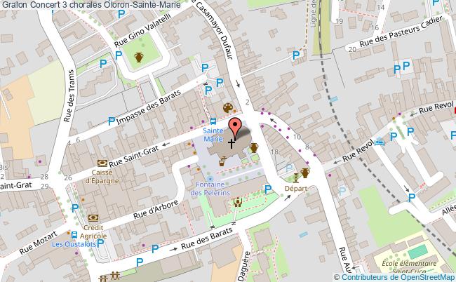 plan Concert 3 Chorales Oloron-Sainte-Marie