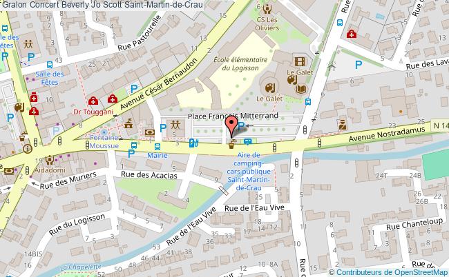 plan Concert Beverly Jo Scott Saint-Martin-de-Crau