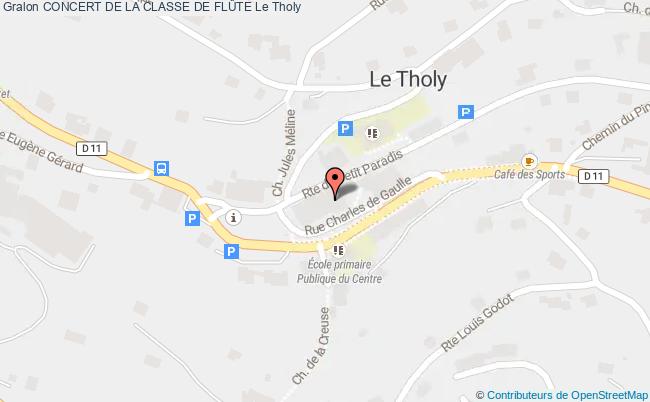 plan Concert De La Classe De FlÛte Le Tholy