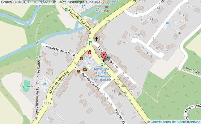 plan Concert De Piano De Jazz Montaigut-sur-Save