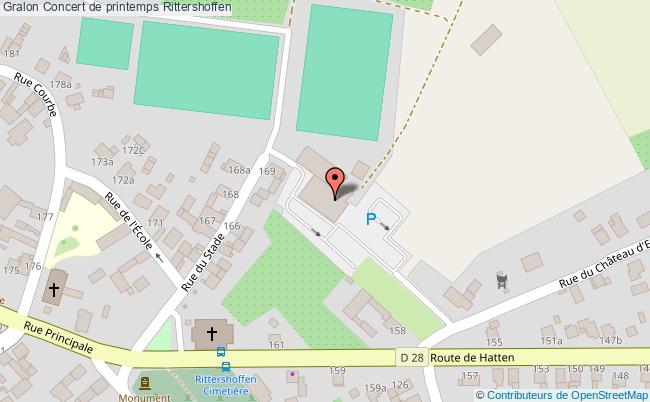 plan Concert De Printemps Rittershoffen