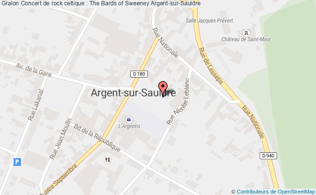 plan Concert De Rock Celtique : The Bards Of Sweeney Argent-sur-Sauldre