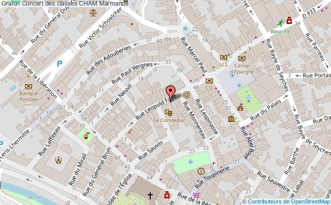 plan Concert Des Classes Cham Marmande