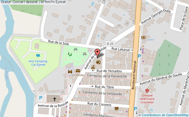 plan Concert Dessiné | M?hm?n Eymet