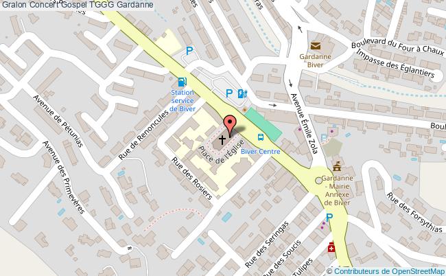plan Concert Gospel Gardanne