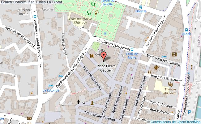 plan Concert Irish Tunes La Ciotat