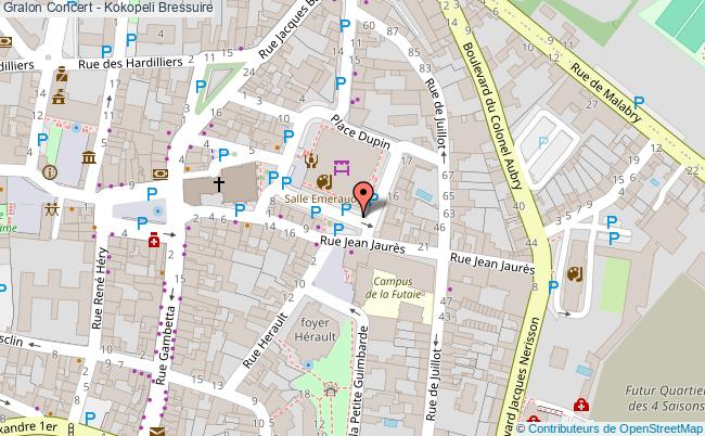 plan Concert - Kokopeli Bressuire