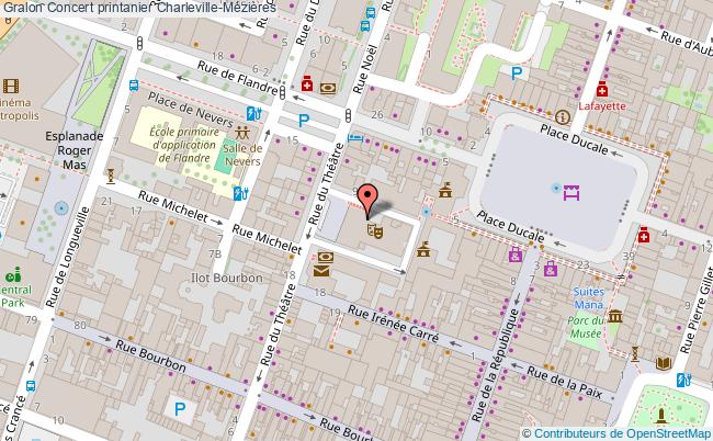 plan Concert Printanier Charleville-Mézières