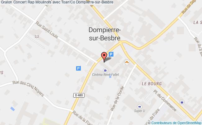 plan Concert Rap Moulinois Avec Toan'co Dompierre-sur-Besbre