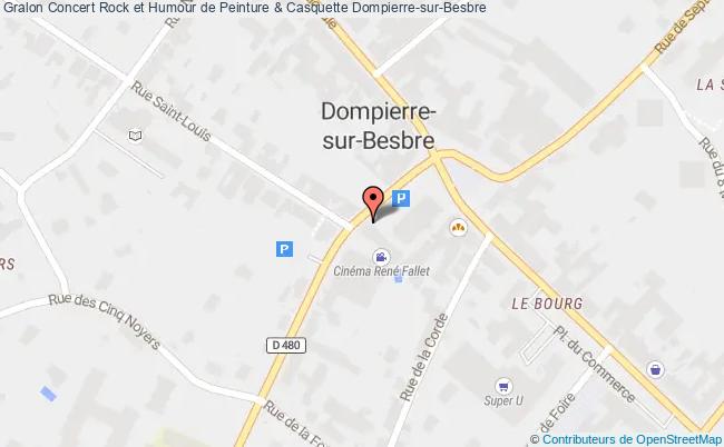 plan Concert Rock Et Humour De Peinture & Casquette Dompierre-sur-Besbre