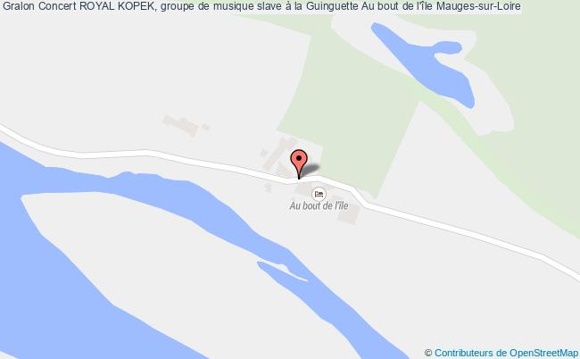 plan Concert Royal Kopek, Groupe De Musique Slave à La Guinguette Au Bout De L'île Le Pin-en-Mauges