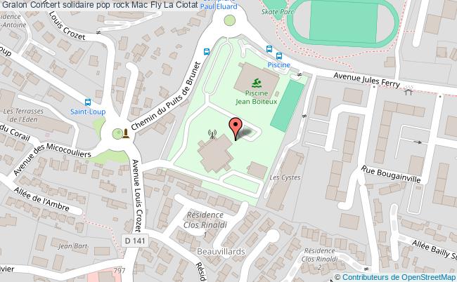 plan Concert Solidaire Pop Rock Mac Fly La Ciotat