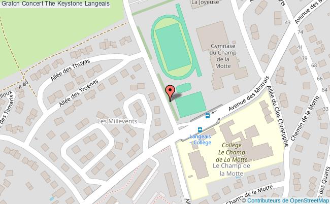 plan Concert The Keystone Langeais