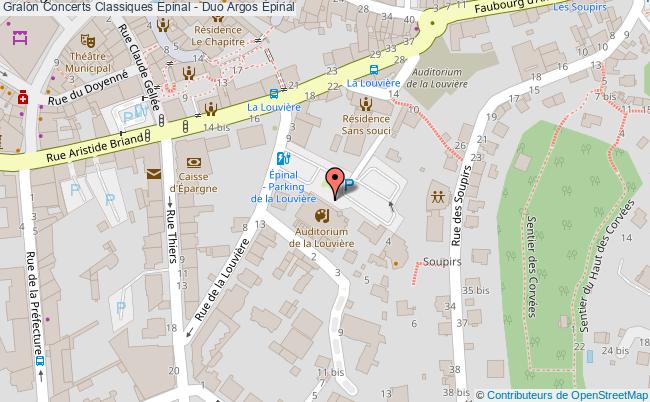 plan Concerts Classiques Epinal - Duo Argos Epinal