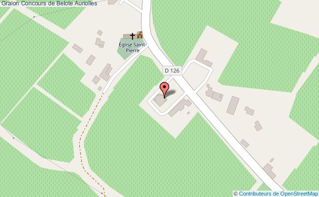 plan Concours De Belote Auriolles