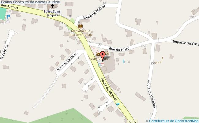 plan Concours De Belote Laurède
