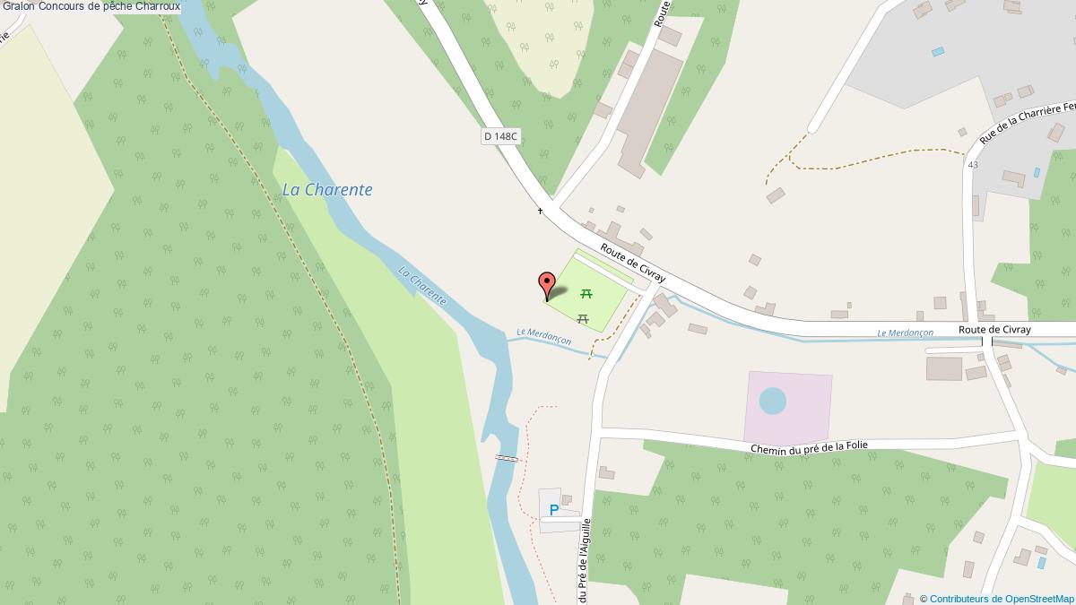 plan Concours De Pêche Charroux