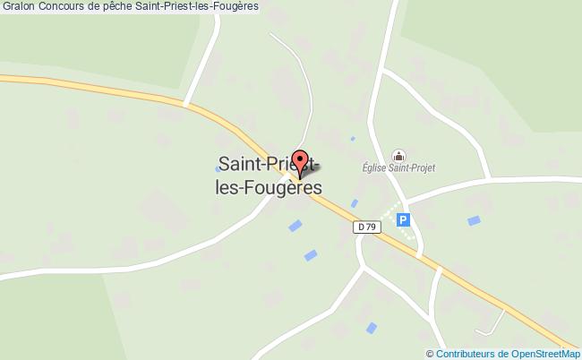 plan Concours De Pêche Saint-Priest-les-Fougères