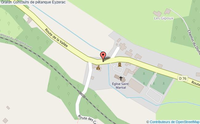 plan Concours De Pétanque Eyzerac