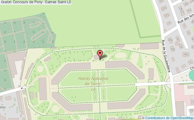 plan Concours De Pony- Games Saint-Lô