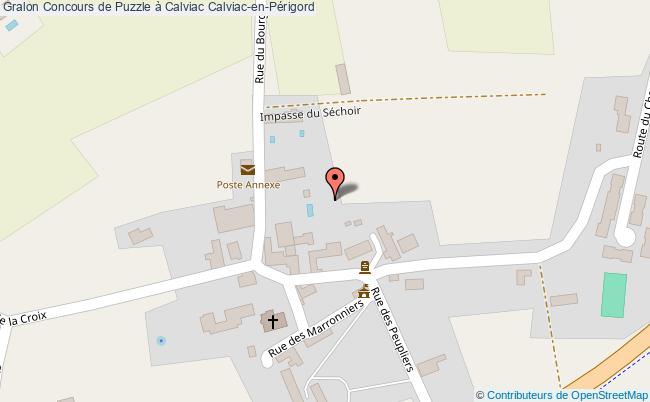 plan Concours De Puzzle à Calviac Calviac-en-Périgord