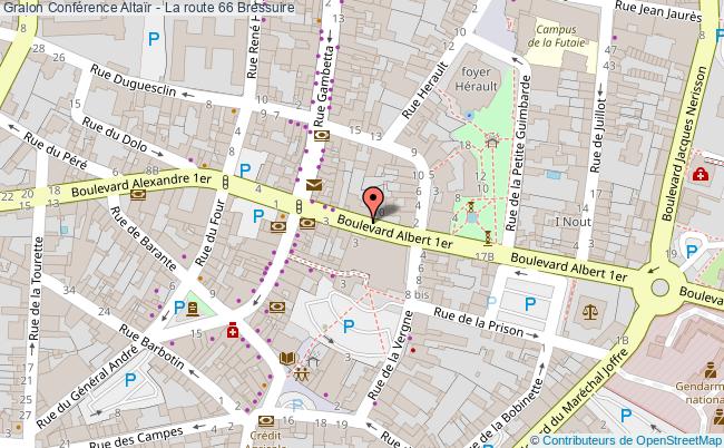 plan Conférence Altaïr - La Route 66 Bressuire