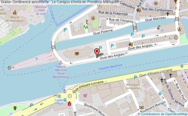 plan Conférence Astronomie Martigues