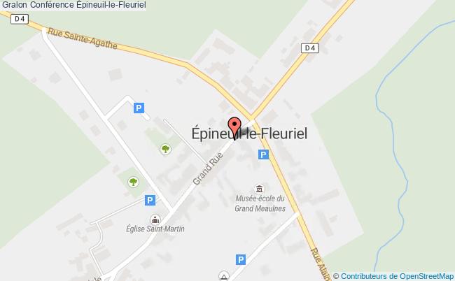 plan Conférence Epineuil-le-Fleuriel